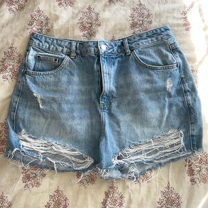 High Waist Mom Shorts